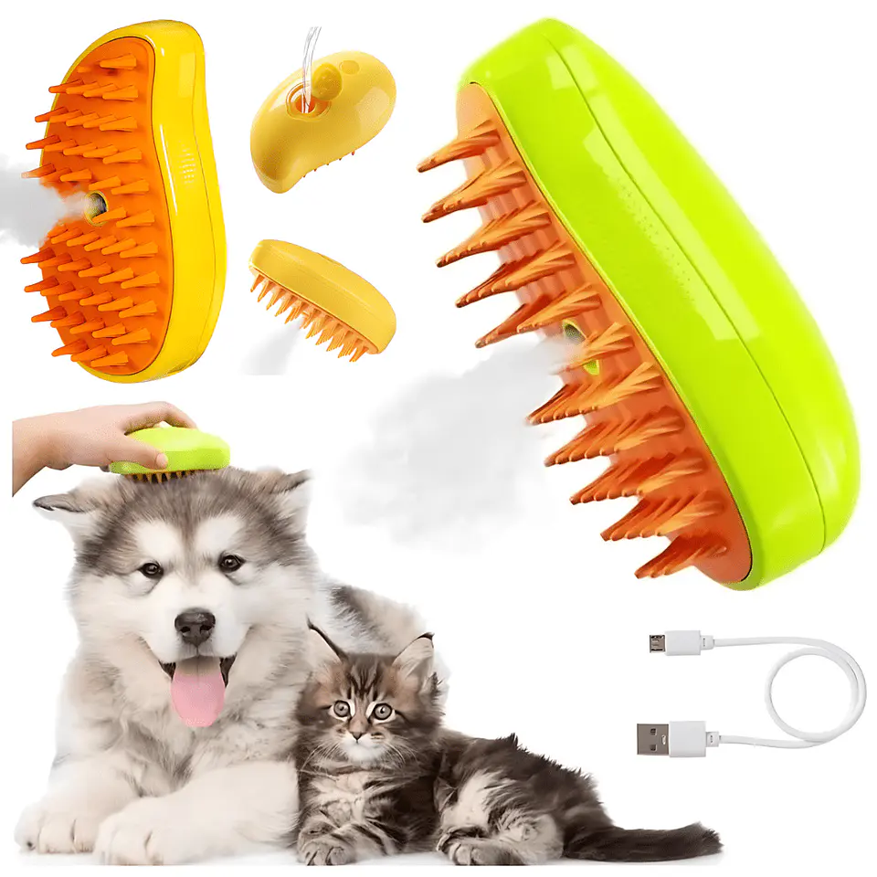 Cepillo Vapor mascotas 4