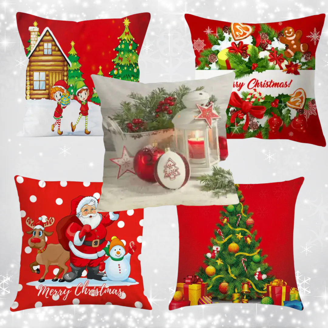 Funda Cojin Navideña 1