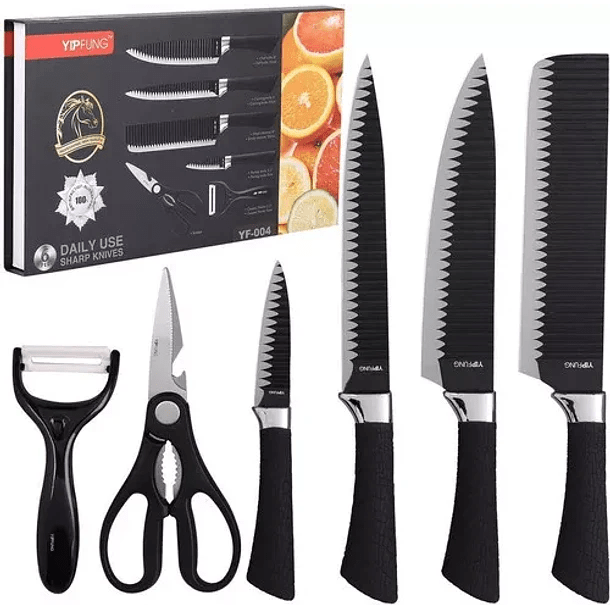 Juego de cuchillos 6PCS 1