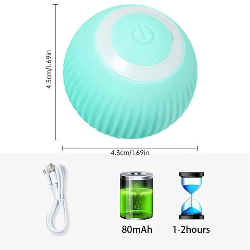 Pelota usb juguete para gato 3