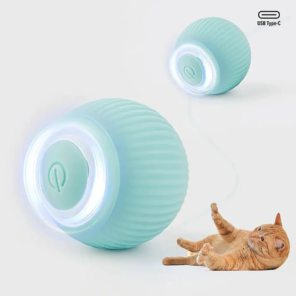 Pelota usb juguete para gato 4
