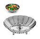 Vaporera Plegable Cocina Cesta Humeante - Miniatura 5
