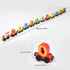 Tren de madera magnético Montessori 4