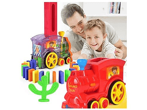 JUGUETE TREN DOMINO INFANTIL AUTOMATICO