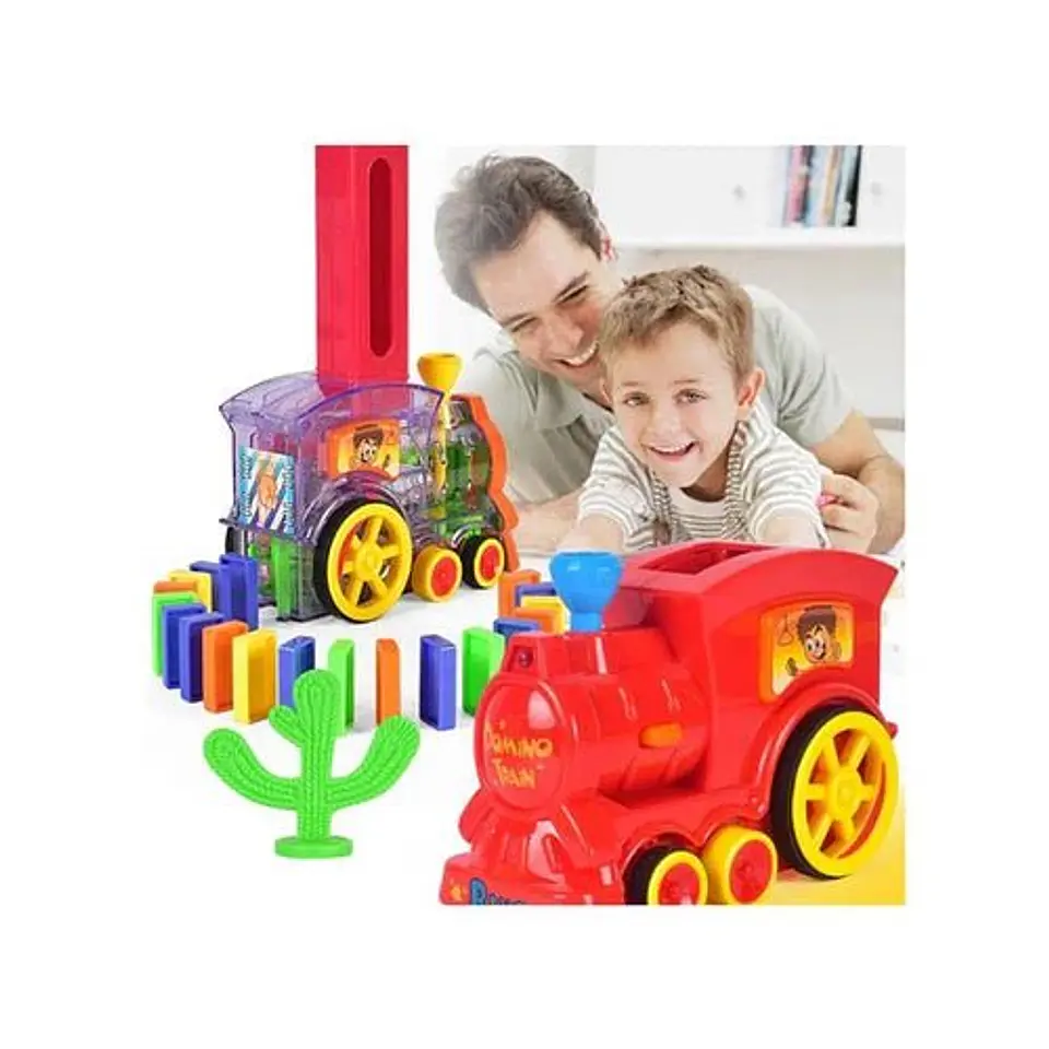JUGUETE TREN DOMINO INFANTIL AUTOMATICO 1