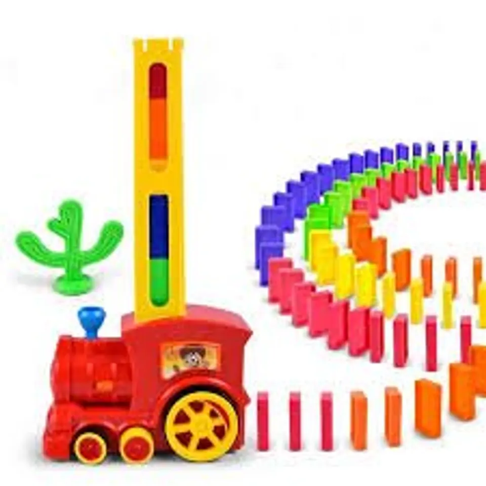 JUGUETE TREN DOMINO INFANTIL AUTOMATICO 2