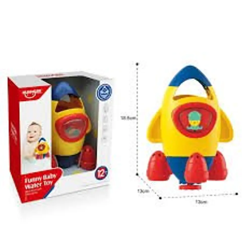 Juguete de Agua para Bebes Modelo Cohete 2