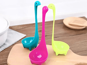 Cuchara De Plástico Con Cuello De Cisne