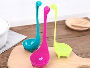 Cuchara De Plástico Con Cuello De Cisne