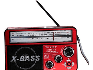 Radio Solar Recargable