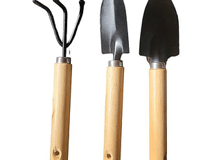 Set herramientas jardinería 3PCS