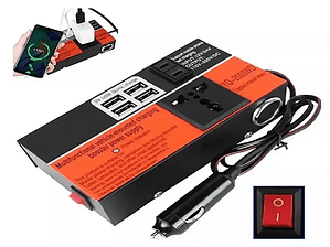 Inversor de voltaje auto convertidor corriente 12v 220v 15k - generico