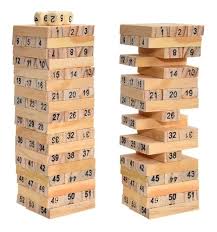 JENGA Juguete de Madera Juego De Mesa 2