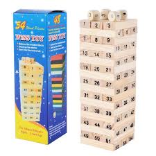 JENGA Juguete de Madera Juego De Mesa 3