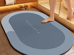 Alfombra de baño secado rapido