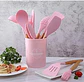 Utensilios Para Cocina De Silicona Bambú - Miniatura 2