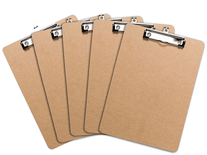 Tabla De Apoyo Porta Papeles Tamaño Carta A4