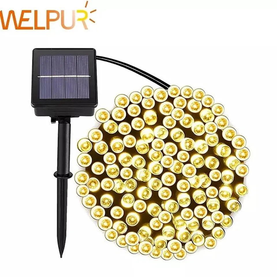 Guirnalda solar tipo arroz 8M 1