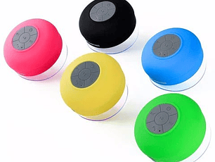 Parlante de ducha recargable en silicona