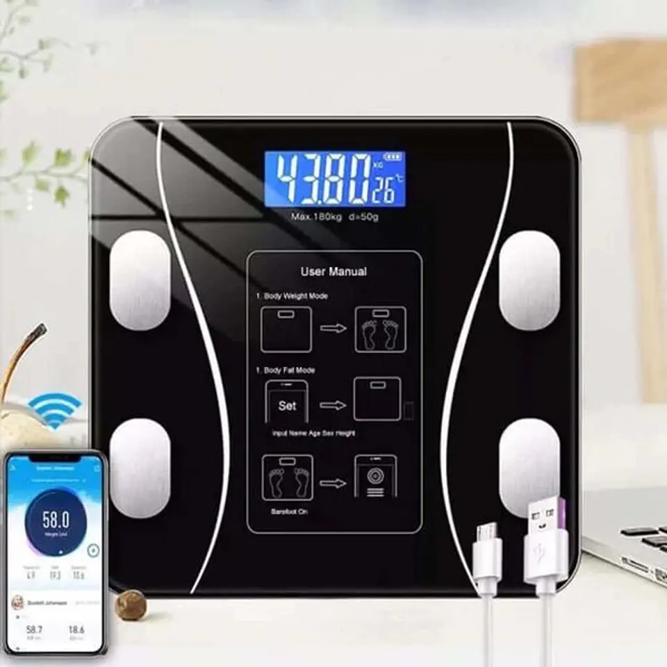 Pesa Digital Báscula con bluetooth 1