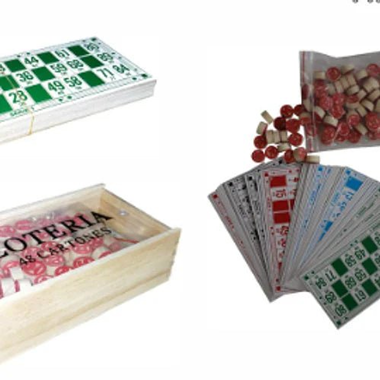 Juego de bingo lotería 8809 2