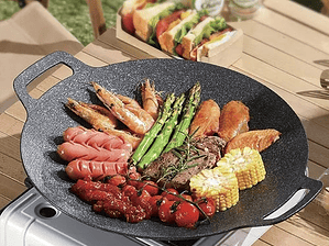 Plancha Budare Disco Para Cocina Antiadherente 38cm