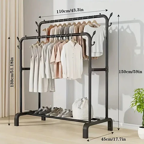 Rack colgador de ropa