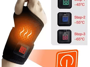 Muñequera térmica con calefacción eléctrica