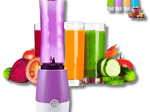 Juguera con doble vaso a corriente