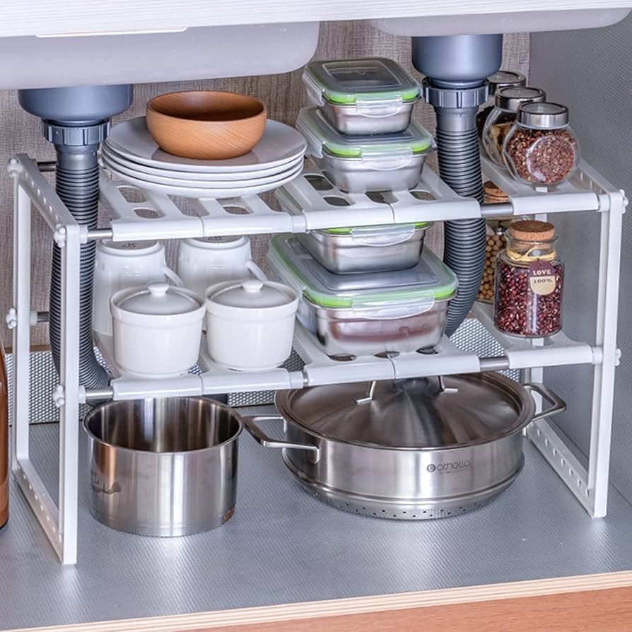 Rack Organizador De Fregadero Expandible 2