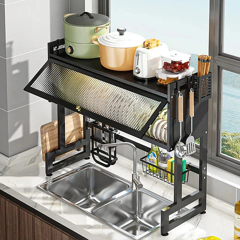 Rack de cocina para lavaplatos