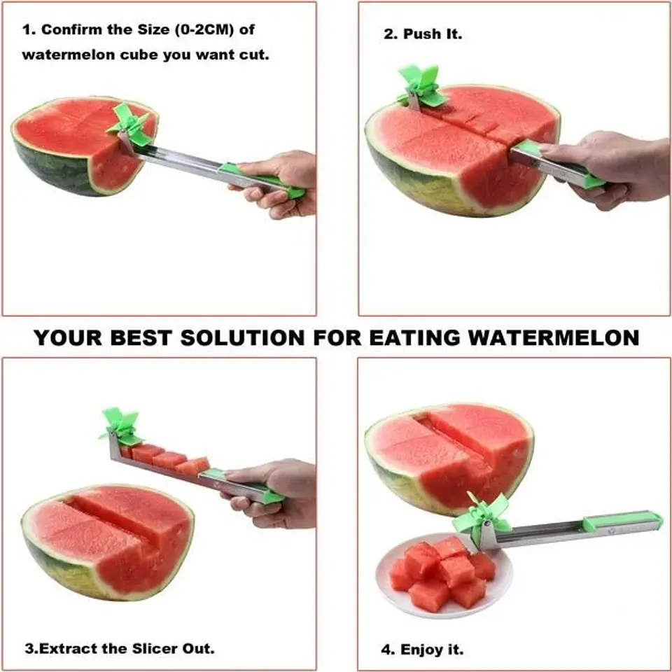 Cortador De Sandia Fácil Uso 2