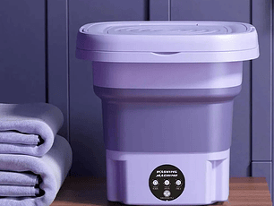 Mini lavadora pegable