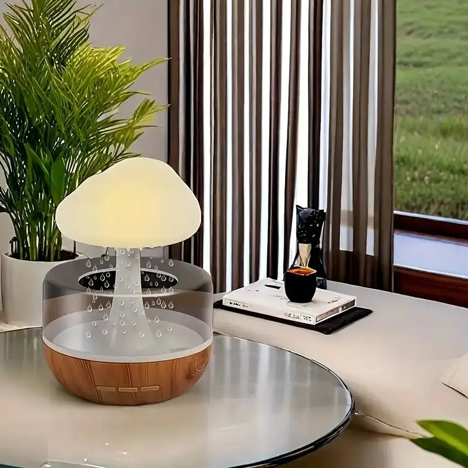 HUMIDIFICADOR TIPO HONGO EFECTO LLUVIA 1
