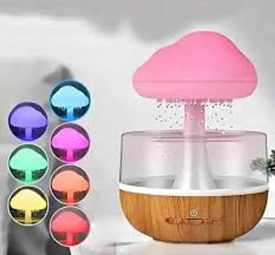HUMIDIFICADOR TIPO HONGO EFECTO LLUVIA 2