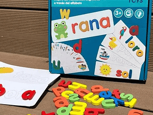 Juego de montesori ranita palabras