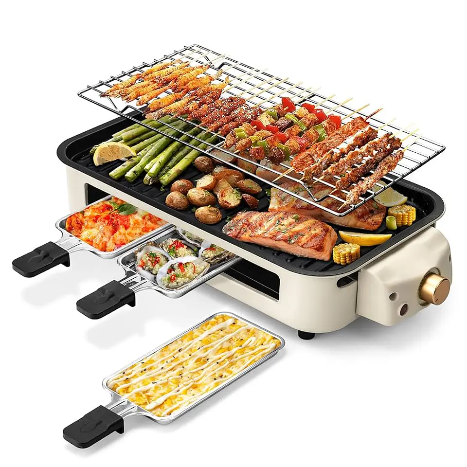 Plancha Grill parrilla Grill De Contacto 2
