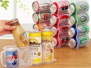 Organizador de latas para refri