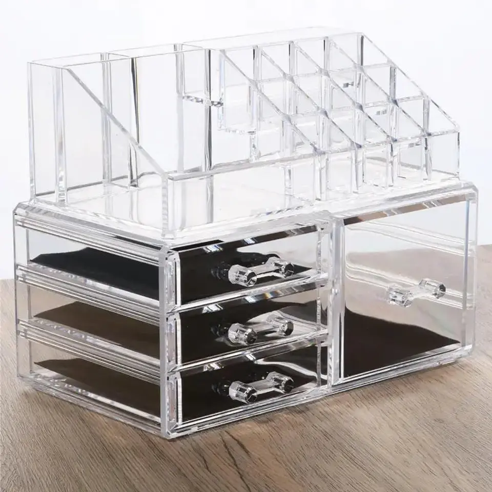 Organizador de Maquillaje Cosmetiquero Joyero Acrilico 2