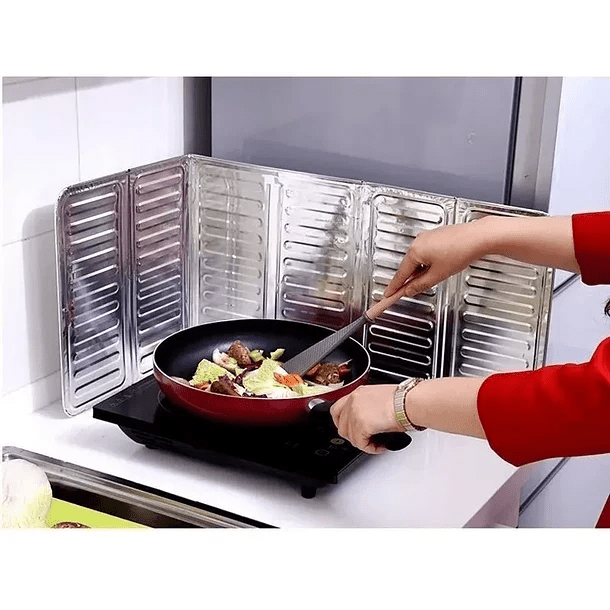 Protector Aluminio Anti Salpicadura Aceite 1