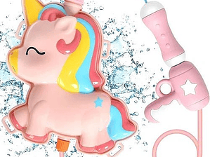 Mochila lanza agua unicornio