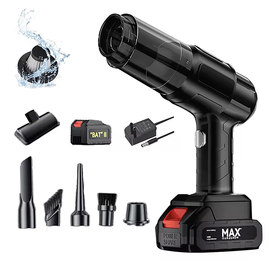 Aspiradora Portátil Para Auto Y Casa Recargable 1