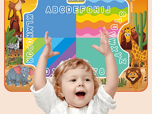 Tapete magico estilo acuarela