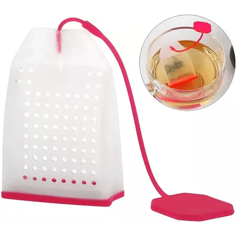 Infusor De Te Silicona Colador 1