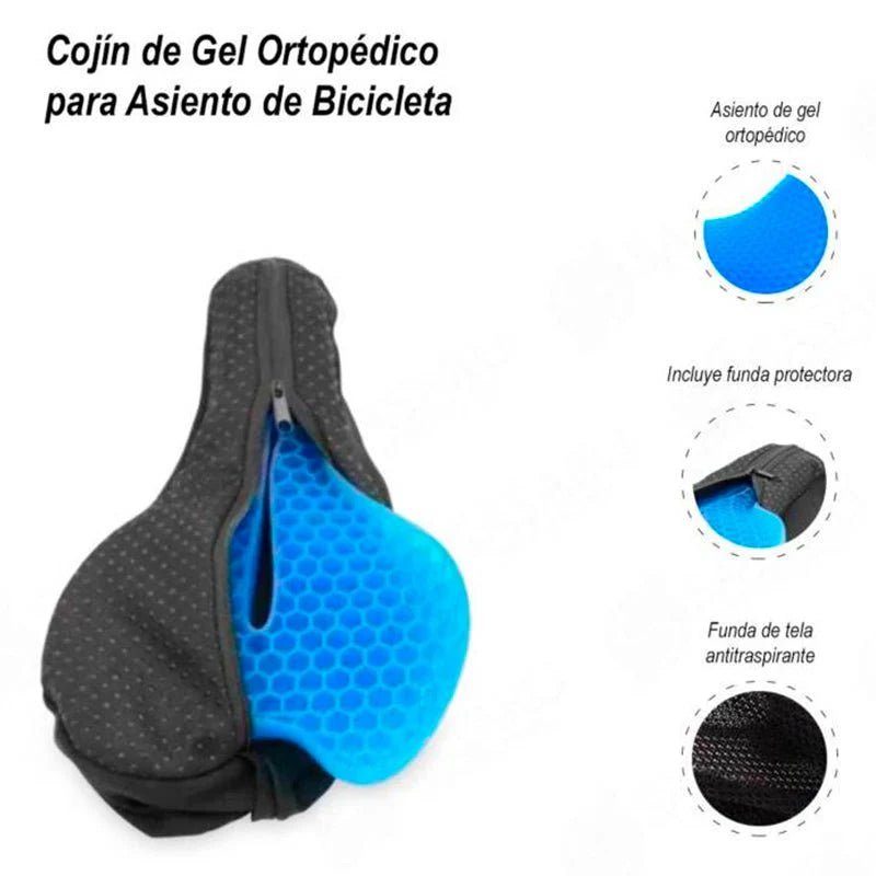 Cojín De Silicona para asiento de bicicleta 1