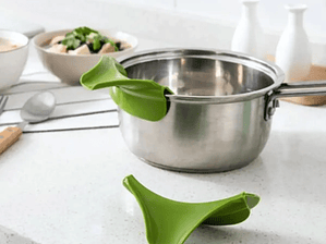 Embudo Boquilla Anti Derrame Para Ollas