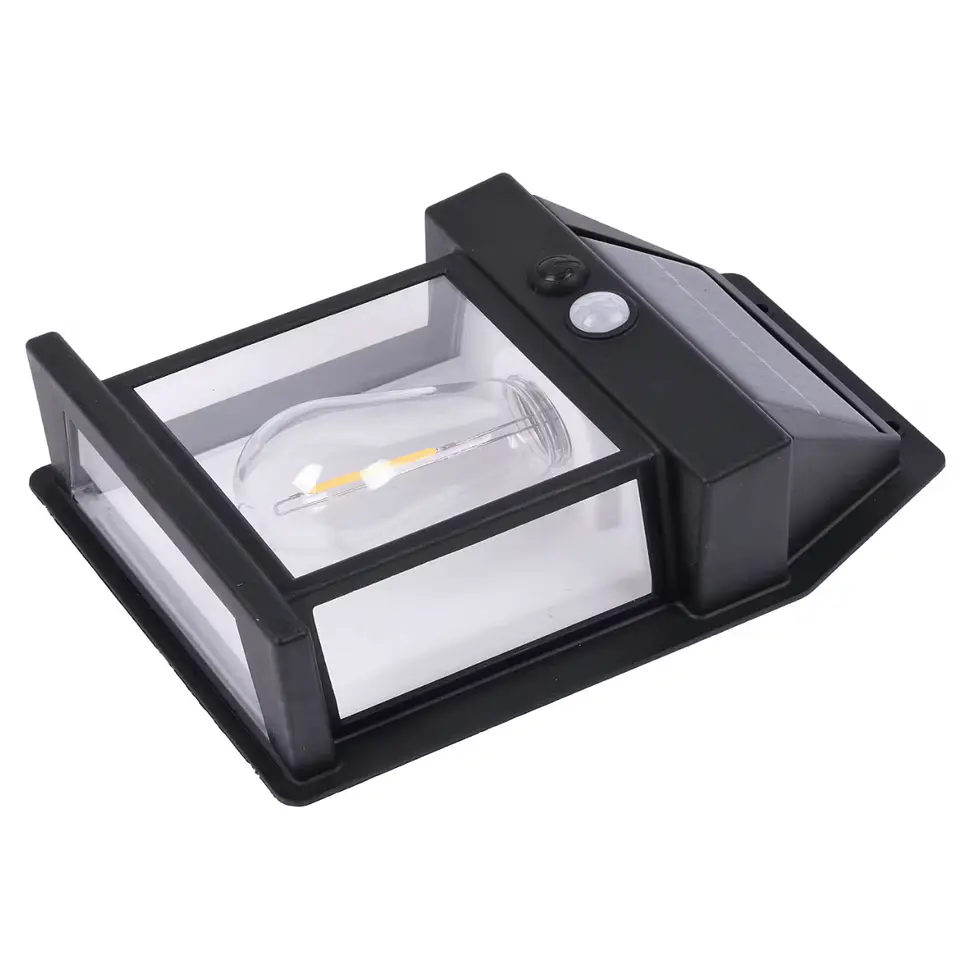 Foco solar farol de pared 2