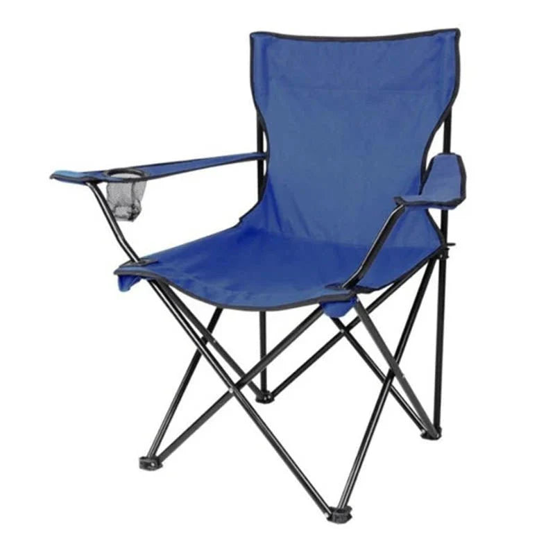 Silla De Playa Camping Picnic Pesca Plegable Con Portavaso 2