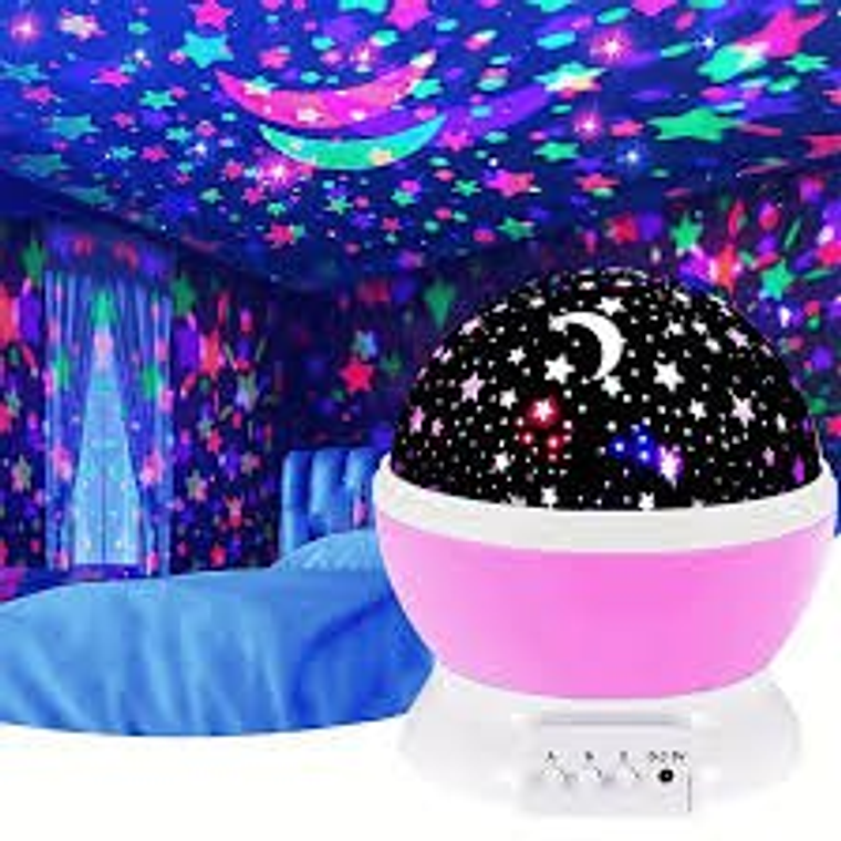 Espantacuco Proyector De Estrellas Luces Nocturnas 2