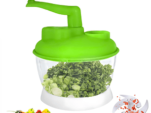 Picador De Verduras Manual Verde 19cm
